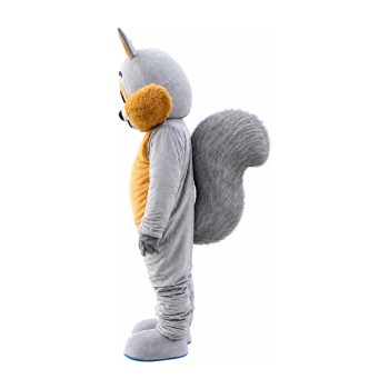 Cute Realistic Squirrel Mascot Costume