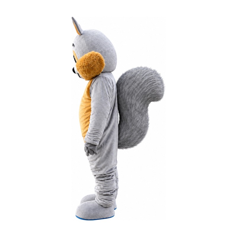 Cute Realistic Squirrel Mascot Costume