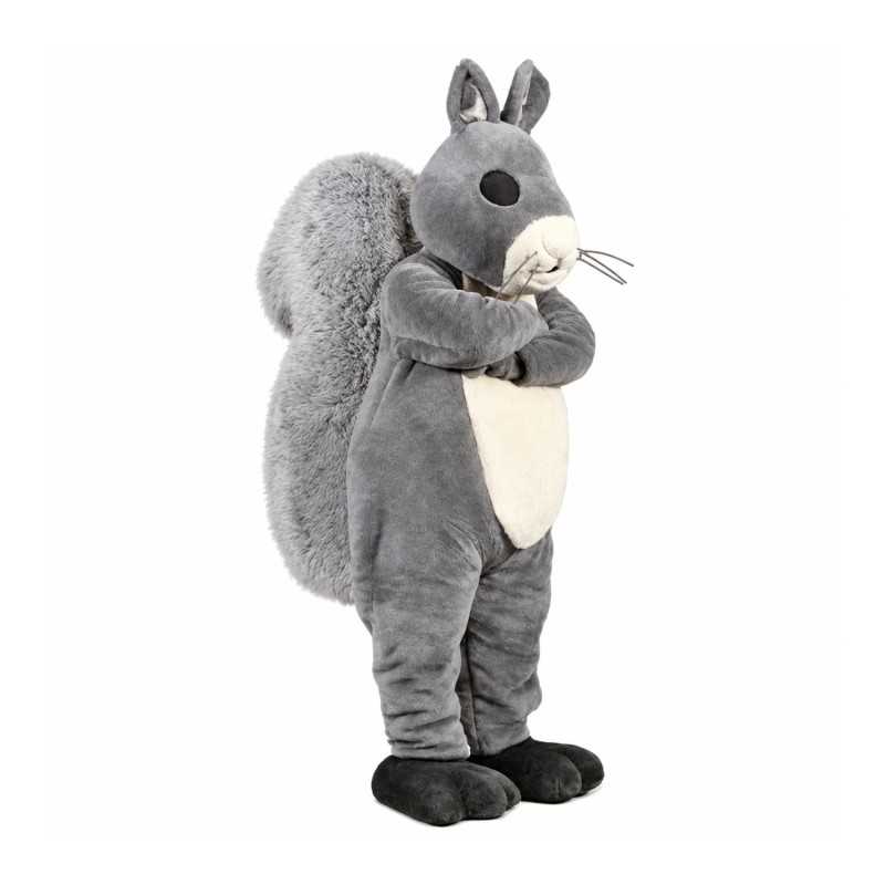 Lovely Realistic Grey Squirrel Mascot Costume