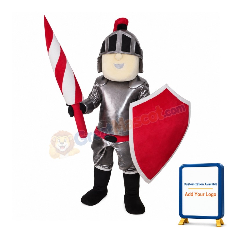 Power Lightweight Knight Mascot Costume