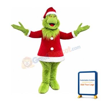 New Style Christmas Grinch Mascot Costume