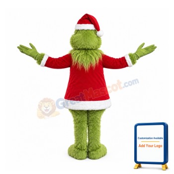 New Style Christmas Grinch Mascot Costume