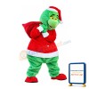 Realistic Christmas Grinch Mascot Costume