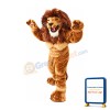 Power Muscular Realistic Lion Mascot Costume