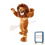 Power Muscular Realistic Lion Mascot Costume
