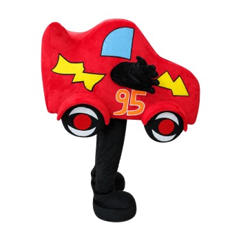 Red Car Mascot Costume