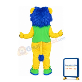 Colorful Lion Mascot Costume