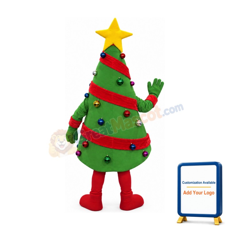 Christmas Tree Mascot Costume