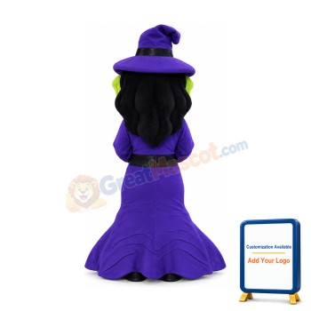 Halloween Witch Mascot Costume