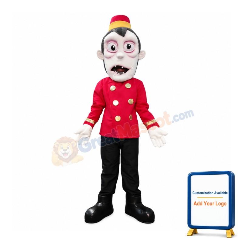 Halloween Zombie Mascot Costume