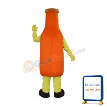 Lightweight Beer Bottle Mascot Costume