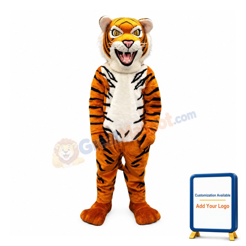 Fierce Tiger Mascot Costume