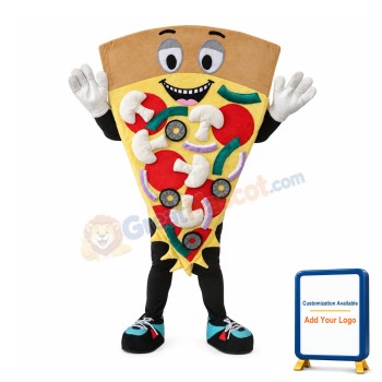Pizza Food Mascot Costume