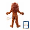 Strong Muscle Lion Mascot Costume