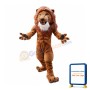 Strong Muscle Lion Mascot Costume
