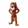Strong Muscle Lion Mascot Costume