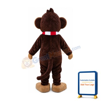 Friendly Monkey Mascot Costume
