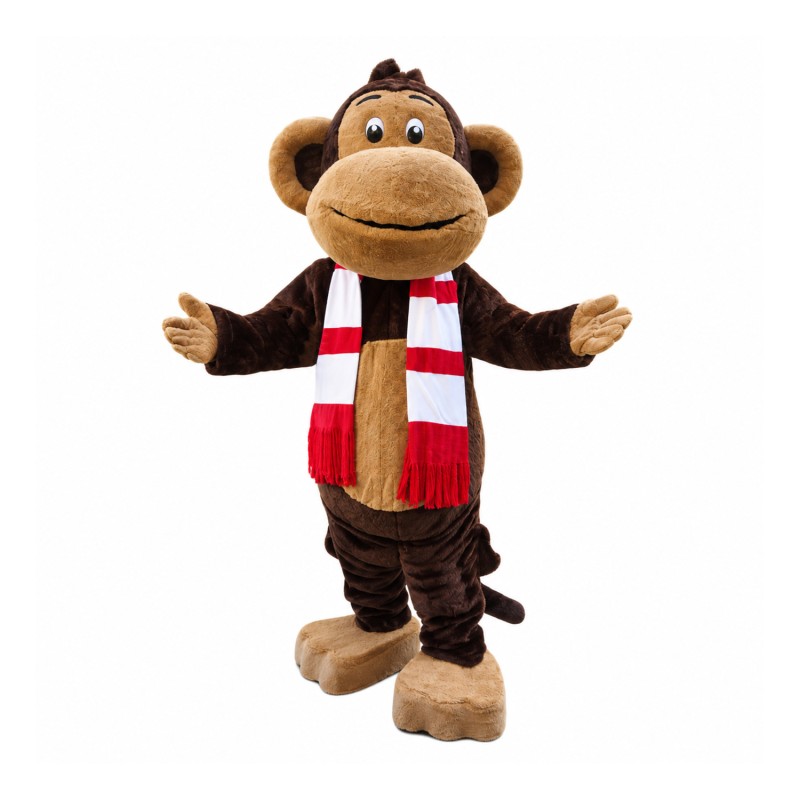 Friendly Monkey Mascot Costume