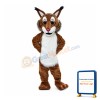 Friendly Bobcat Mascot Costume