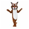 Friendly Bobcat Mascot Costume