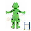 Wild Green Frog Mascot Costume