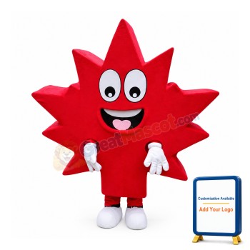 Superb Maple Leaf Mascot Costume