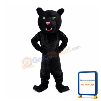 Affordable Black Panther Mascot Costume