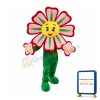 Red Flower Mascot Costume