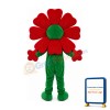 Red Flower Mascot Costume