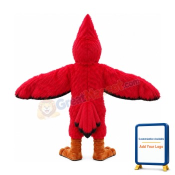Red Jay Mascot Costume