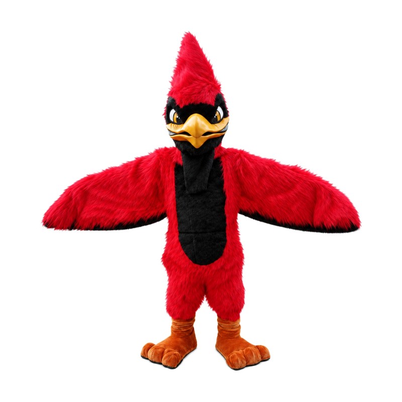 Red Jay Mascot Costume