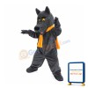 Grey Wolf Mascot Costume