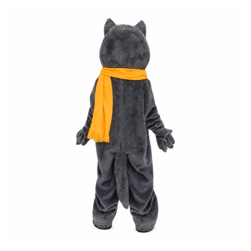 Grey Wolf Mascot Costume