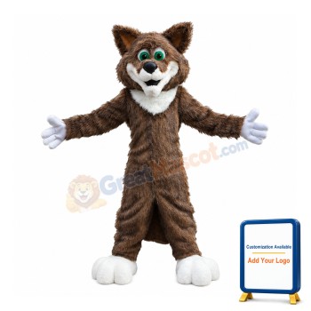 Friendly Fox Mascot Costume