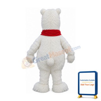 Polar Bear Mascot Costume
