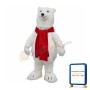 Polar Bear Mascot Costume