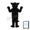 Black Leopard Mascot Costume
