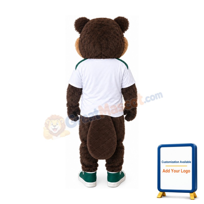 School Beaver Mascot Costume