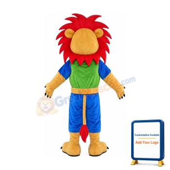 Colorful Lion Mascot Costume
