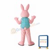 Pink Rabbit Mascot Costume
