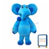 Blue Elephant Mascot Costume