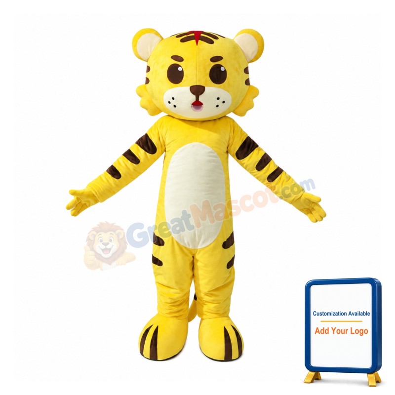 Little Tiger Mascot Costume