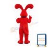 Super Red Dog Mascot Costume