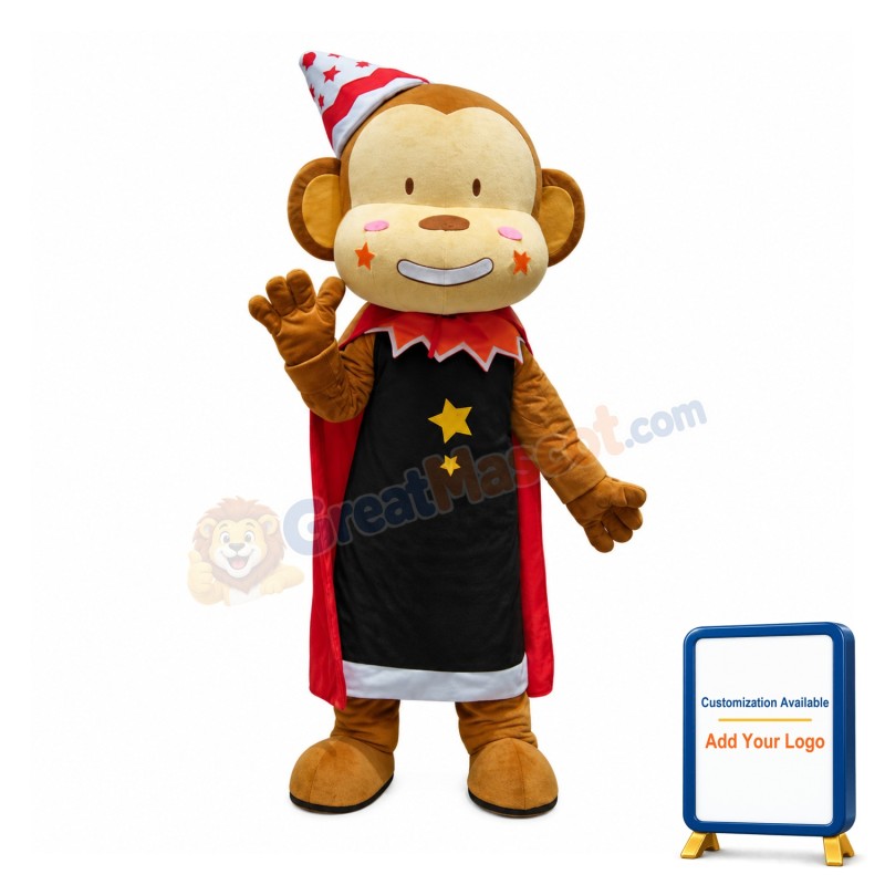 Affordable Funny Monkey Mascot Costume