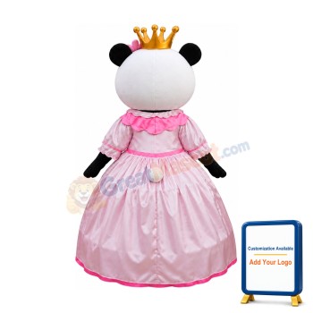 Princess Panda Mascot Costume