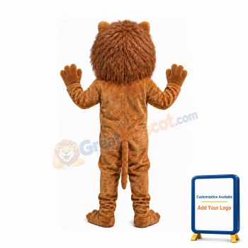 Power Lion Mascot Costume