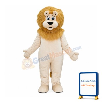 Deluxe Lion Mascot Costume