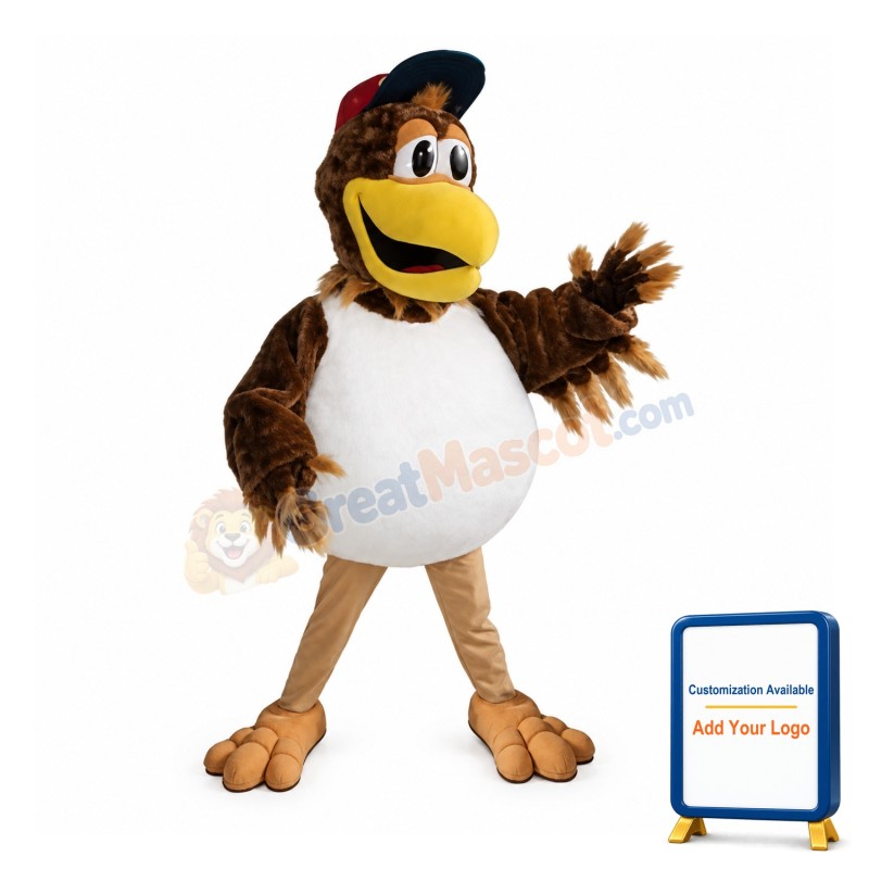 Sport Baseball Chicken Mascot Costume