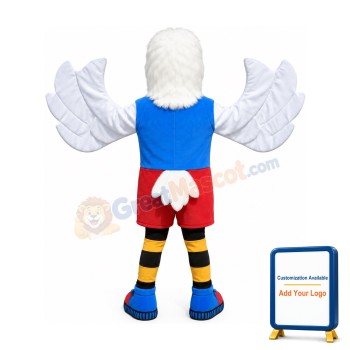 College Eagle Mascot Costume