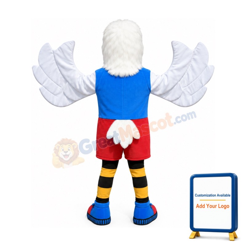 College Eagle Mascot Costume